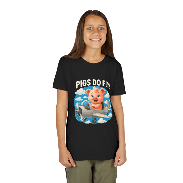 Noah’s Tales™ Pigs Do Fly Girls Bella Shirt