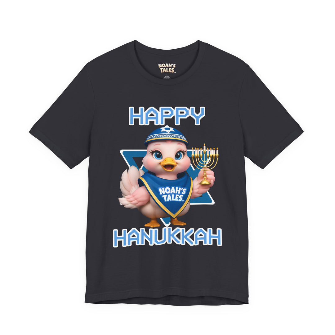 Noah’s Tales™ Happy Hanukkah Luna Women's Bella T-Shirt