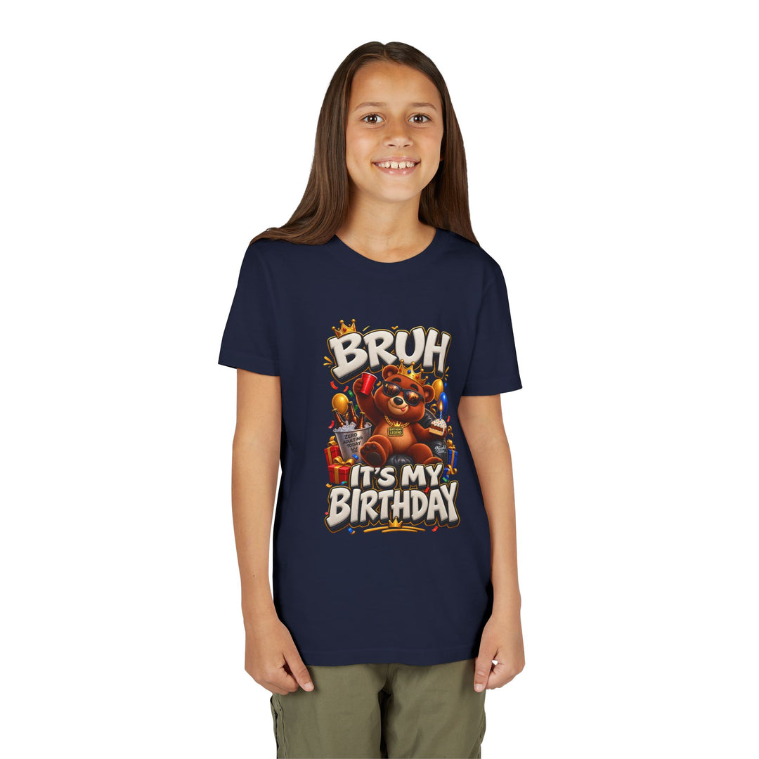 Noah’s Tales™ Bruh It’s My Birthday | Baxter Girl's Bella T-Shirt