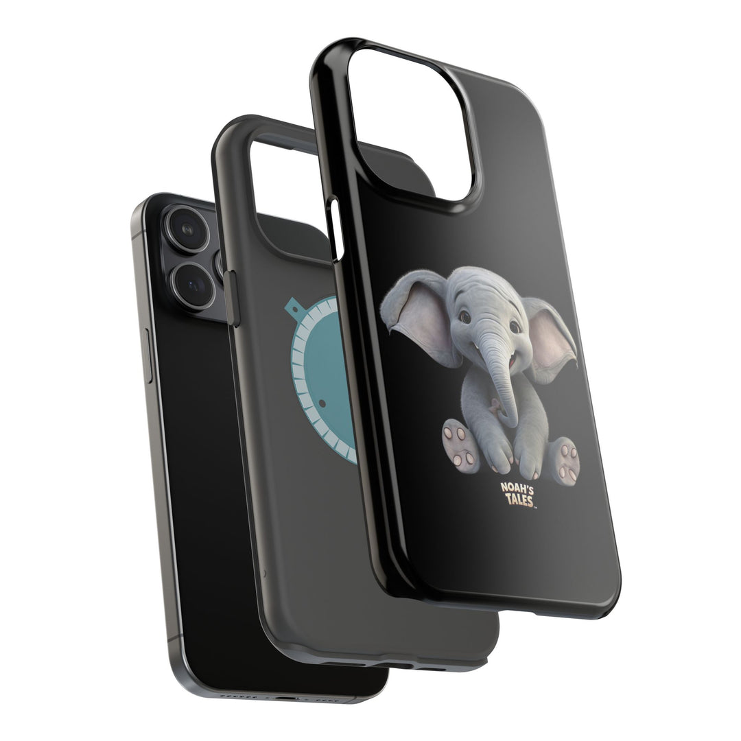 Noah’s Tales™ Noah Elephant Magnetic Tough Cases | Cute Elephant Phone Cover