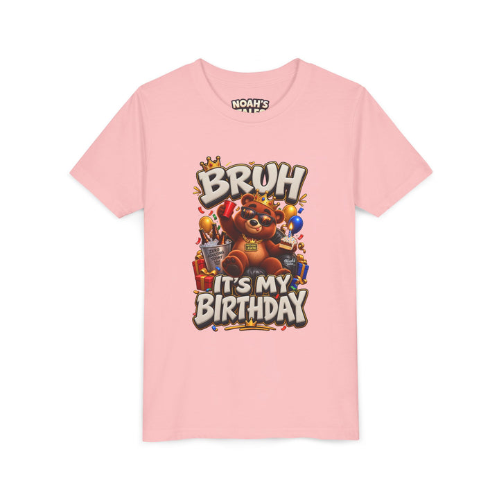Noah’s Tales™ Bruh It’s My Birthday | Baxter Girl's Bella T-Shirt