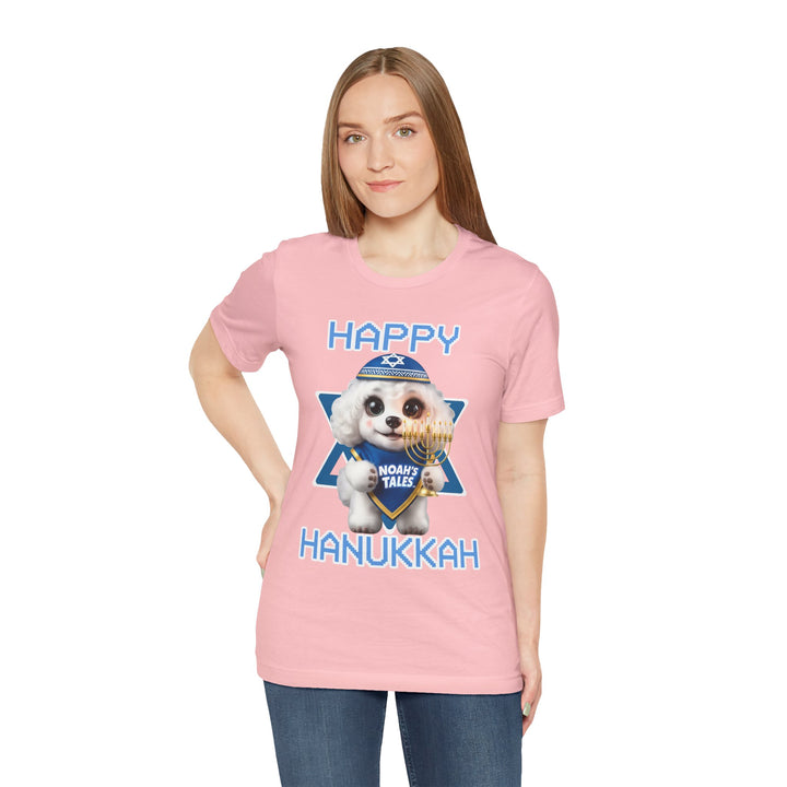 Noah’s Tales™ Happy Hanukkah Coco Girl's Bella T-Shirt