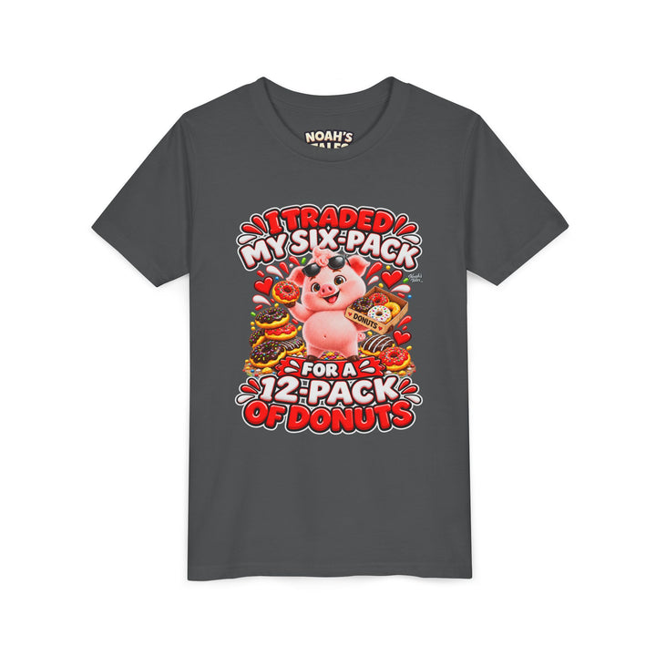 Noah’s Tales™ I Traded My Six-Pack For A 12-Pack Of Donuts | Pip Girl's Bella T-Shirt