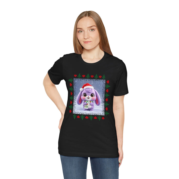 Noah’s Tales™ Lilac Christmas Women's Bella T-Shirt