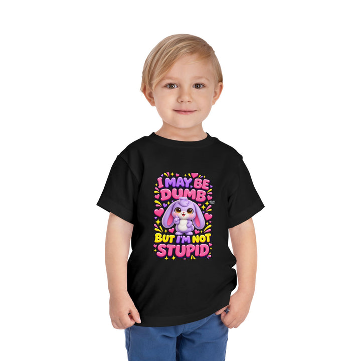 Noah’s Tales™ I May Be Dumb But I’m Not Stupid | Lilac Boy's T-Shirt