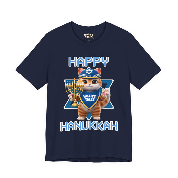 Noah’s Tales™ Happy Hanukkah Tommy Women's Bella T-Shirt