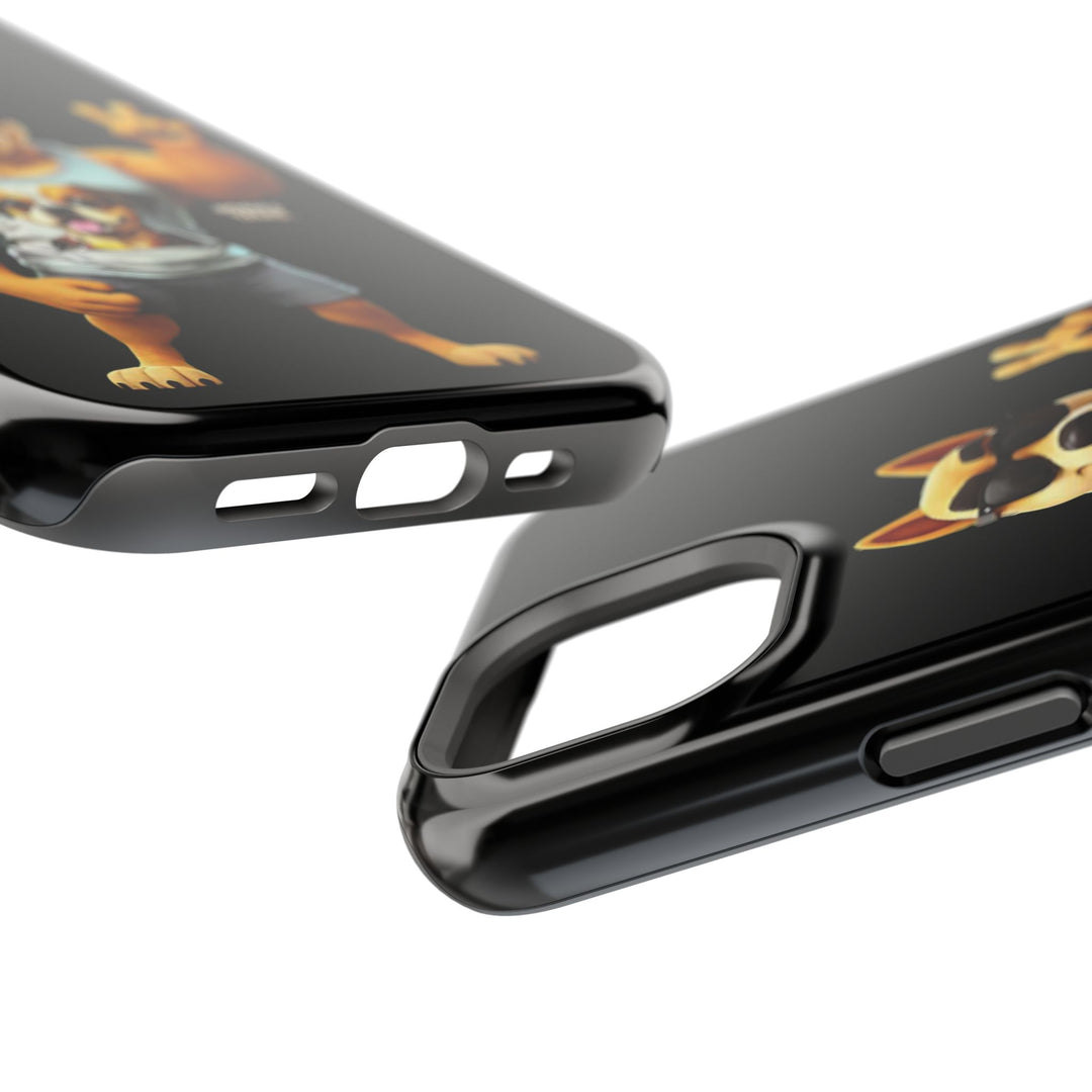 Noah’s Tales™ Ranger Magnet Phone Case Pet Lover Phone Cover Funny Phone Case Unique Gift for Dog Owners Quirky Dog Design