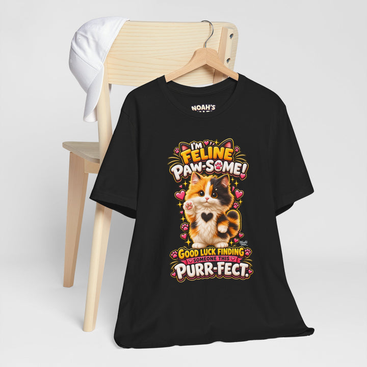Noah’s Tales™ I’m Feline Paw-Some | Tommy Women's Bella T-Shirt