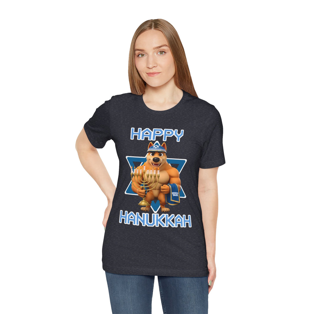 Noah’s Tales™ Happy Hanukkah Ranger Women's Bella T-Shirt