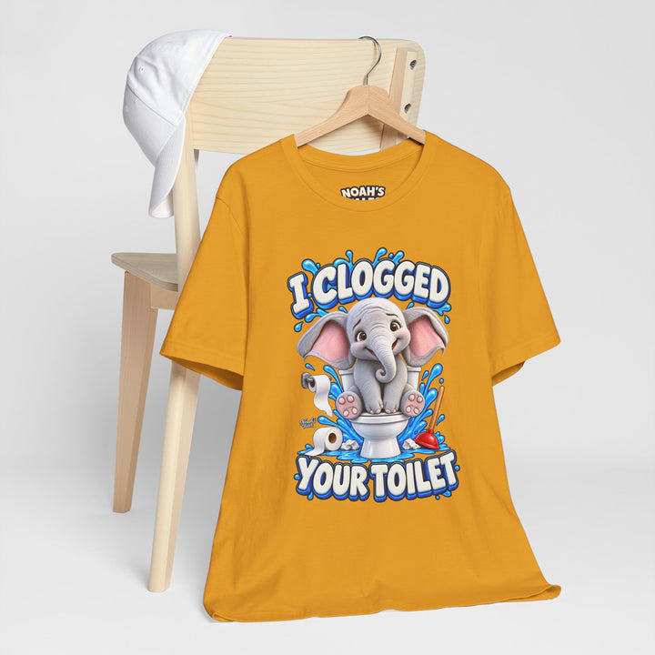 Noah’s Tales™ I Clogged Your Toilet | Ellie Belle Women's Bella T-Shirt