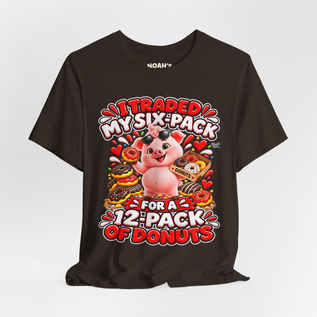 Noah’s Tales™ I Traded My Six-Pack For A 12-Pack Of Donuts | Pip Men's T-Shirt