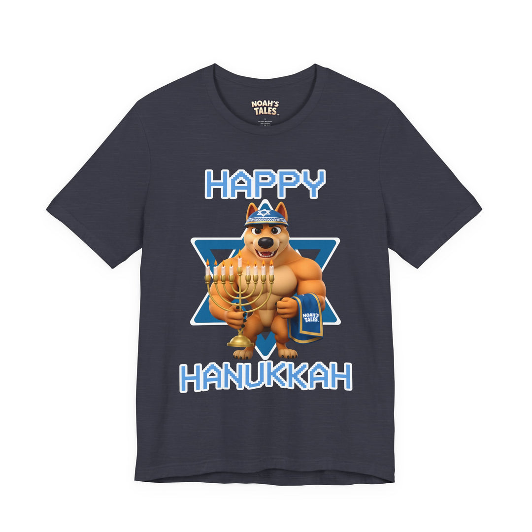 Noah’s Tales™ Happy Hanukkah Ranger Women's Bella T-Shirt