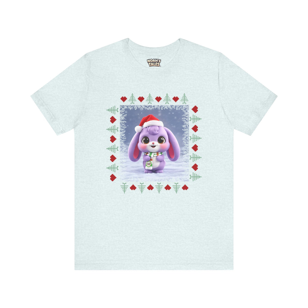 Noah’s Tales™ Lilac Christmas Men's T-Shirt