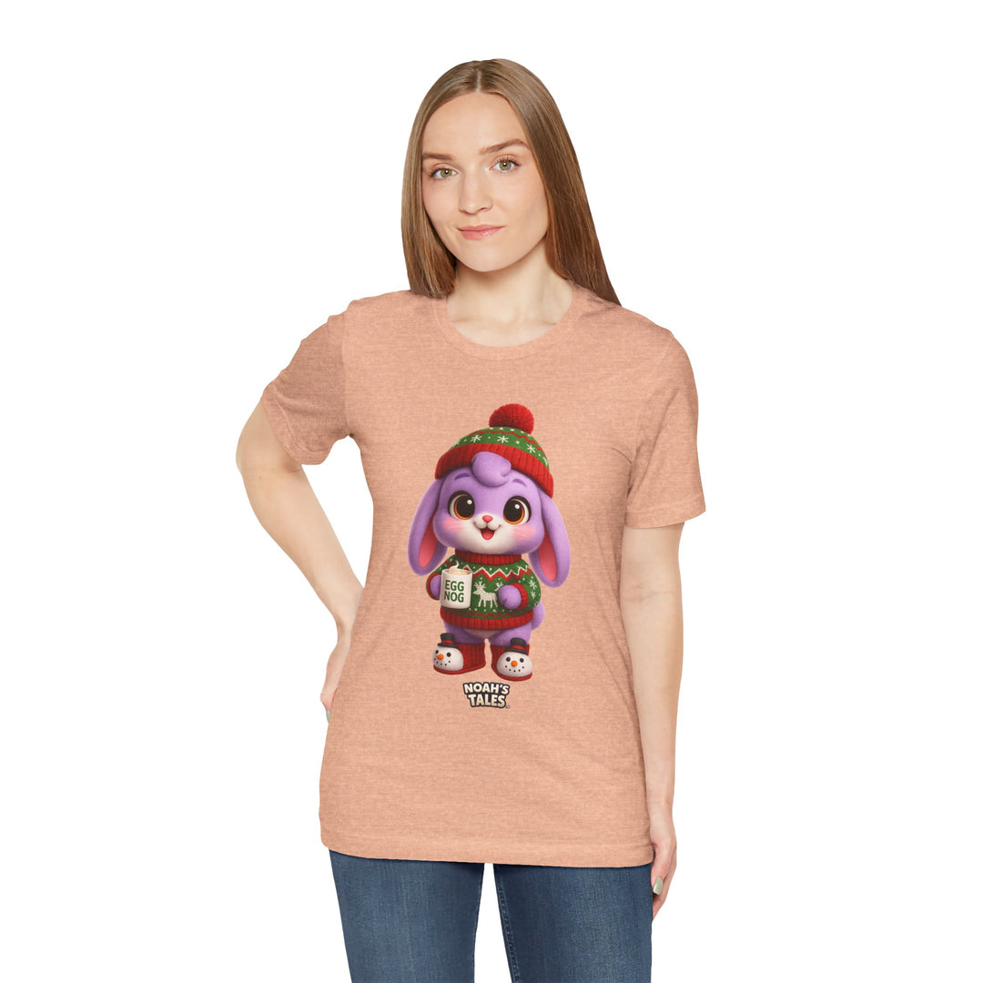 Noah’s Tales™ Christmas Lilac Women's Bella T-Shirt
