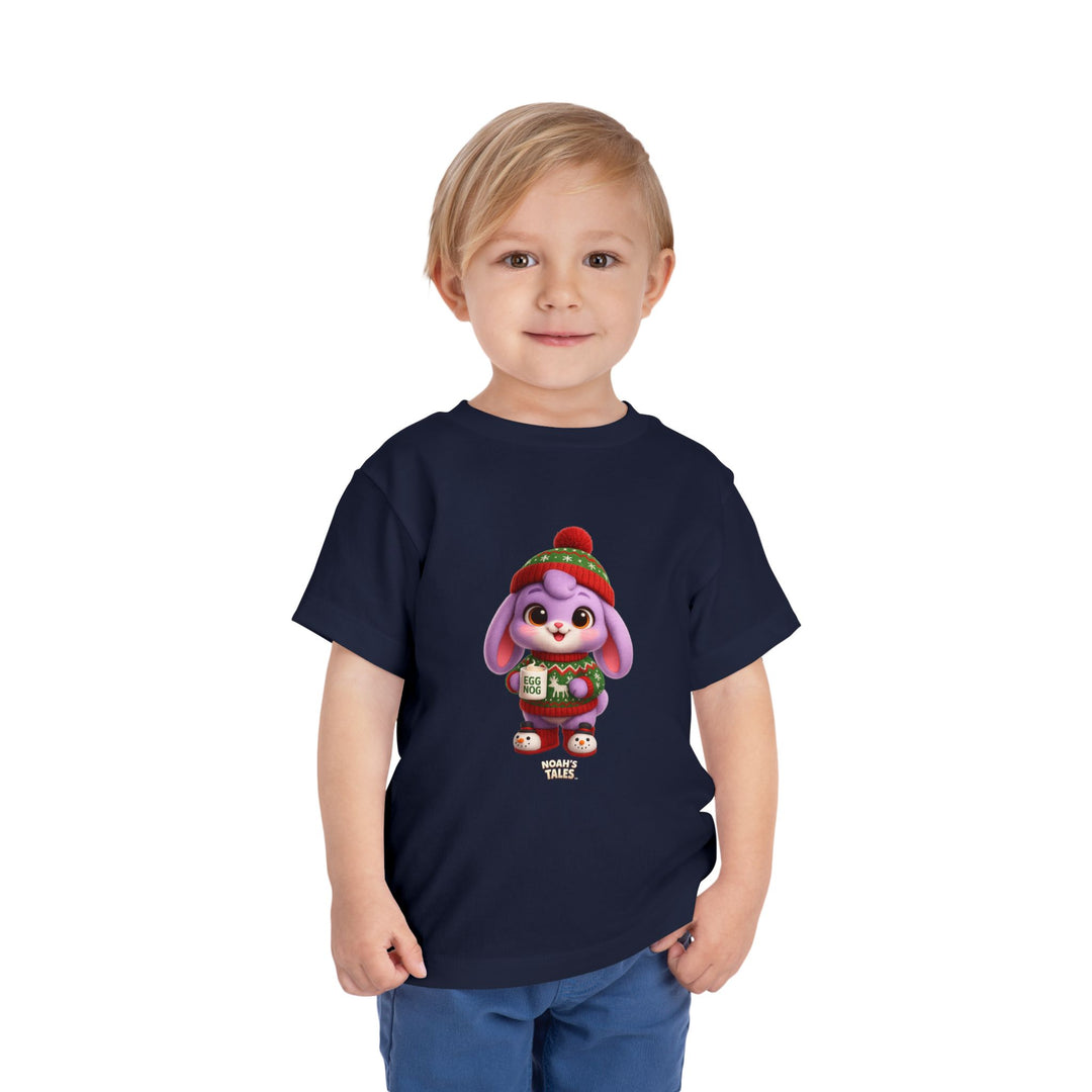 Noah’s Tales™ Christmas Lilac Boy's Bella T-Shirt