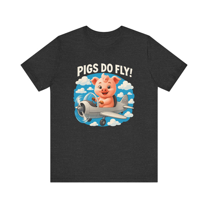 Noah’s Tales™ Pigs Do Fly Men Bella T-Shirt