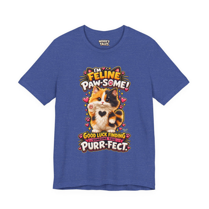 Noah’s Tales™ I’m Feline Paw-Some | Tommy Women's Bella T-Shirt