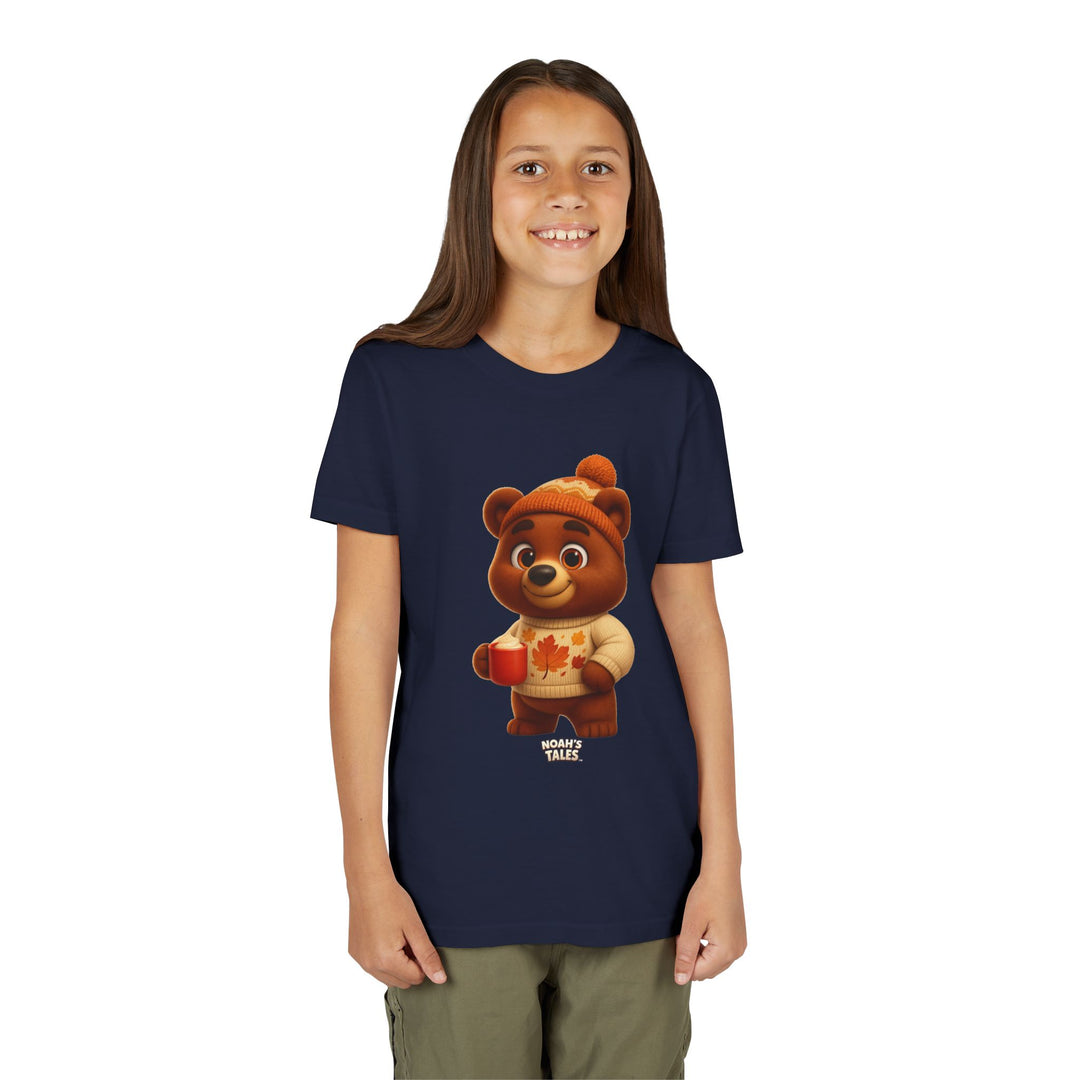 Noah’s Tales™ Thanksgiving Baxter Girl's Bella T-Shirt
