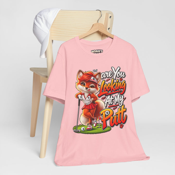 Noah’s Tales™ Are You Looking At My Putt | Ember Women's Bella T-Shirt