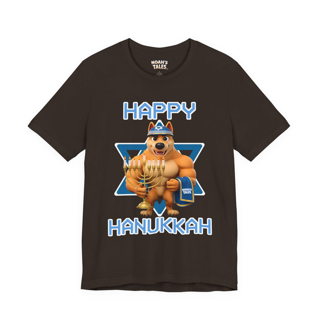Noah’s Tales™ Happy Hanukkah Ranger Women's Bella T-Shirt