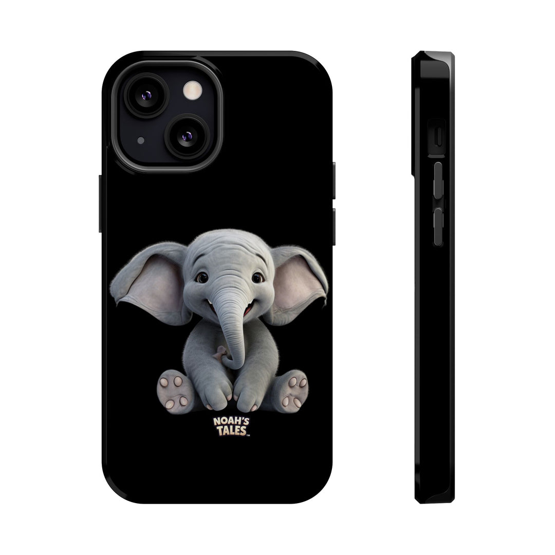 Noah’s Tales™ Noah Elephant Magnetic Tough Cases | Cute Elephant Phone Cover