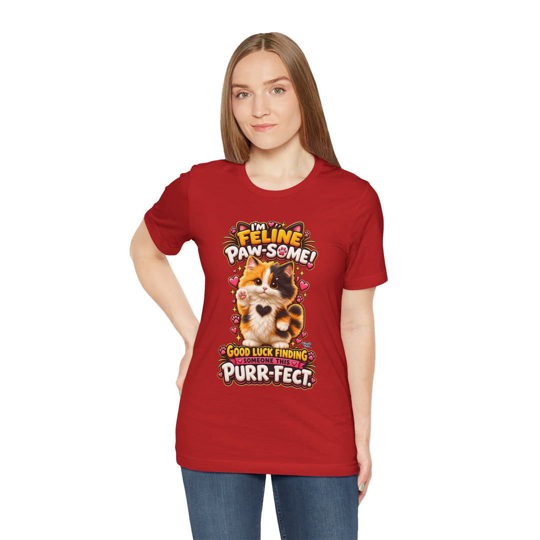 Noah’s Tales™ I’m Feline Paw-Some | Tommy Women's Bella T-Shirt
