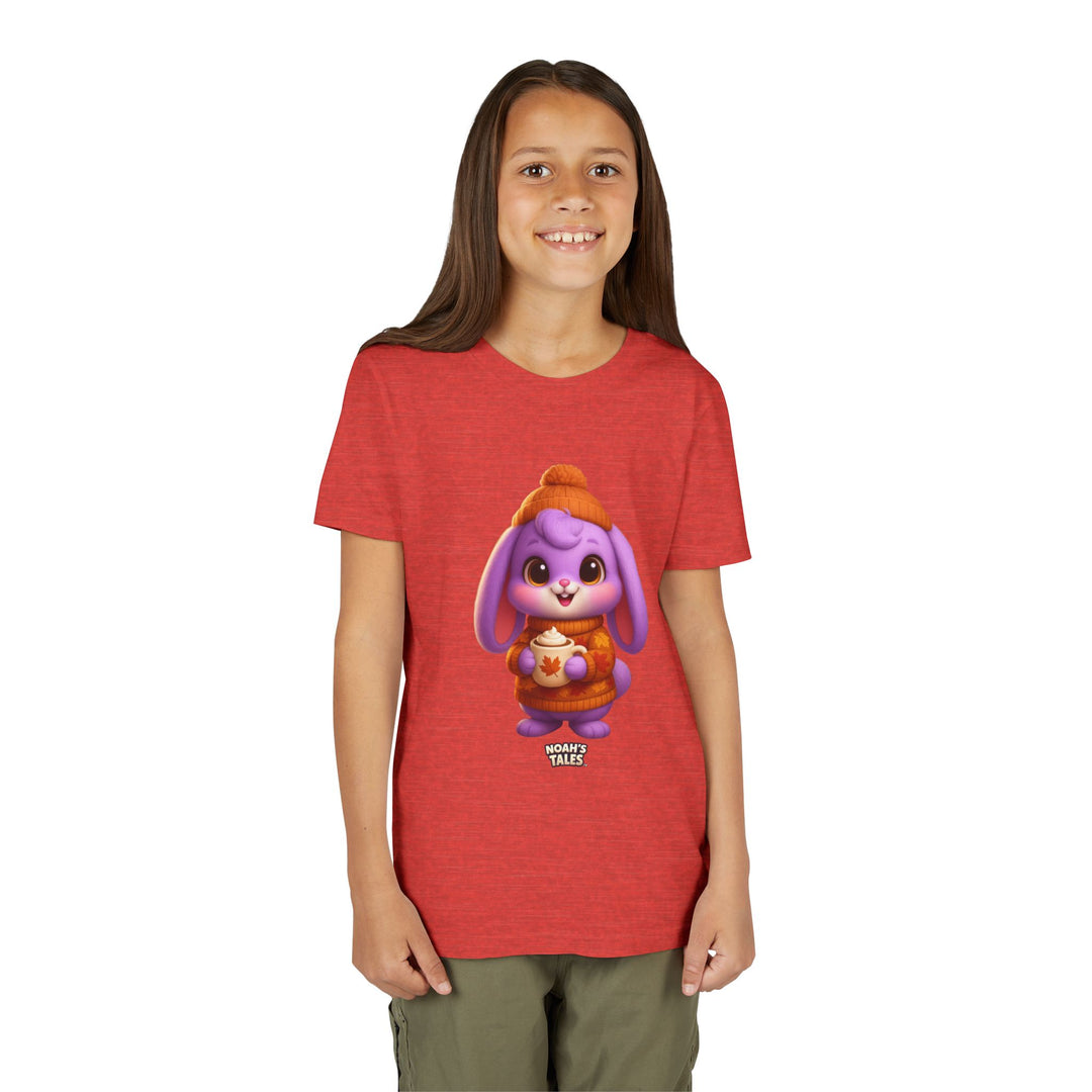 Noah’s Tales™ Thanksgiving Lilac Girl's Bella T-Shirt