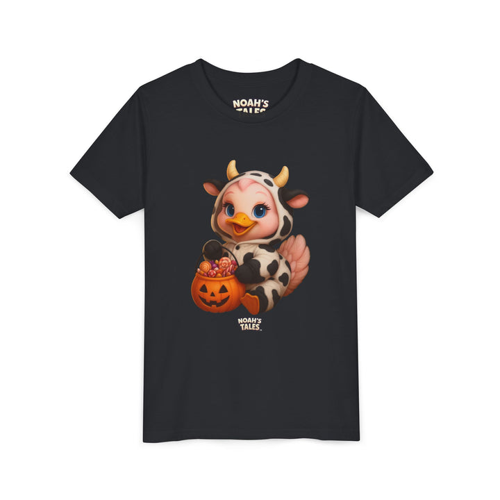 Noah’s Tales™ Cow Halloween Costume Luna Girl's Bella T-Shirt
