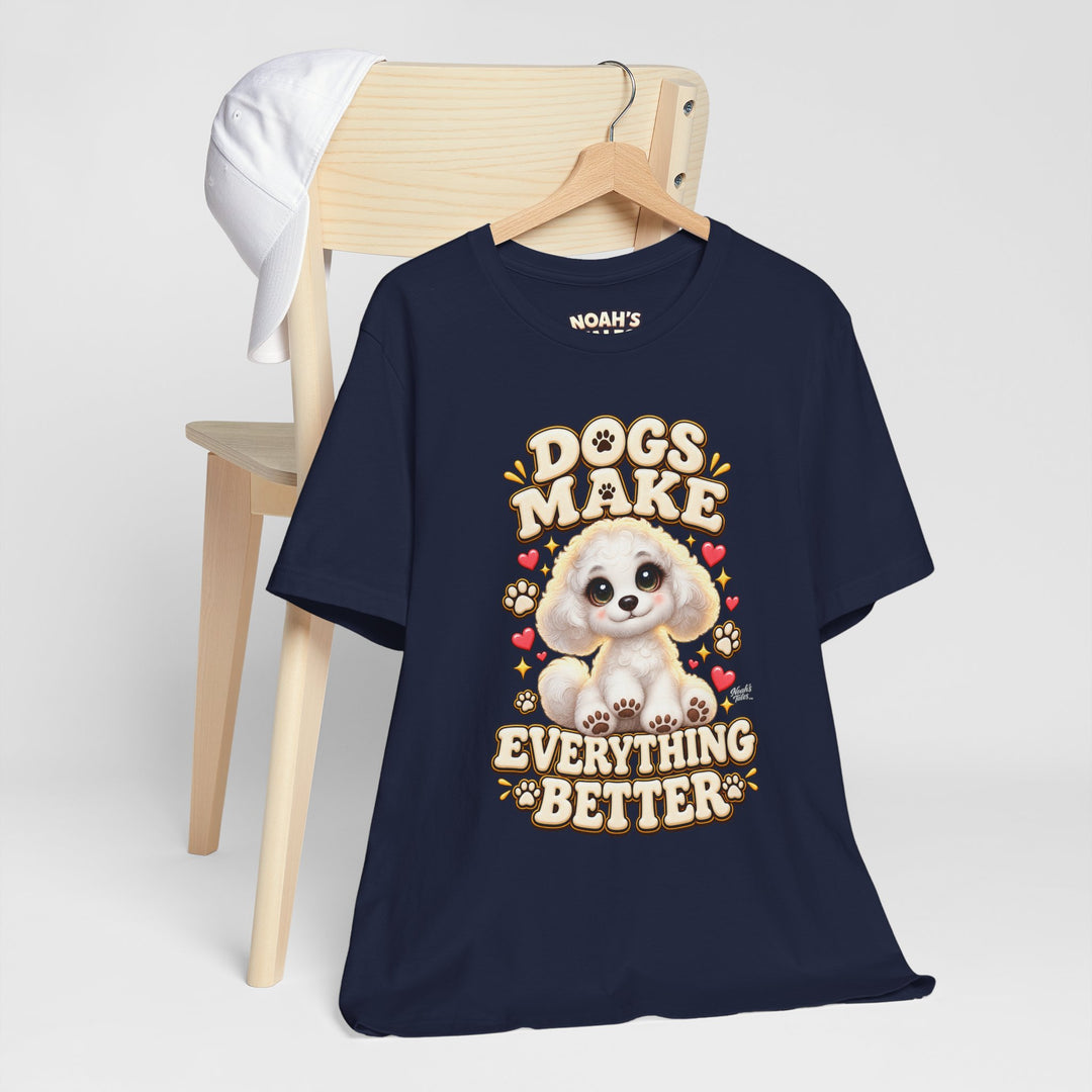 Noah’s Tales™ Dogs Make Everything Better | Coco Women's Bella T-Shirt