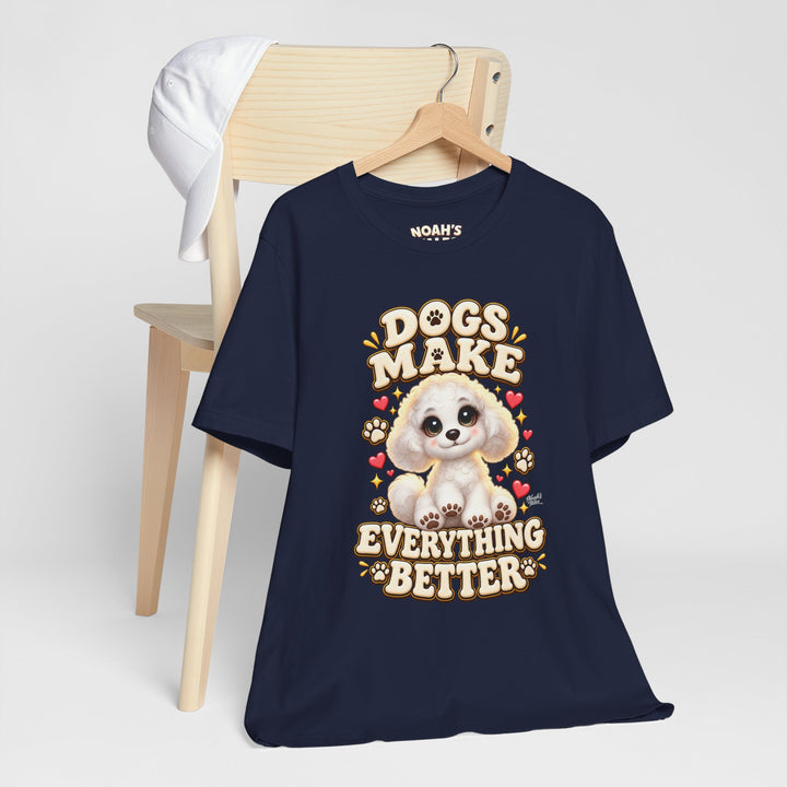 Noah’s Tales™ Dogs Make Everything Better | Coco Women's Bella T-Shirt