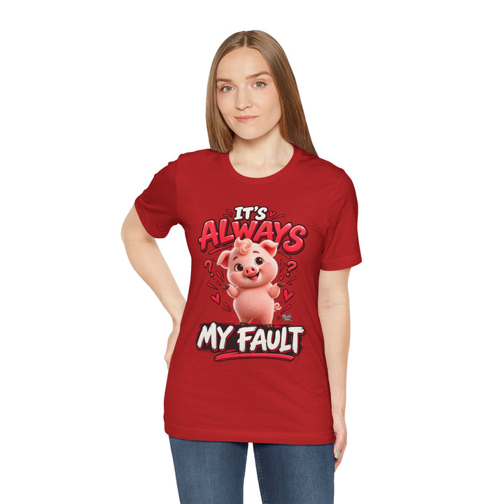 Noah’s Tales™ It’s Always My Fault | Pip Women's Bella T-Shirt