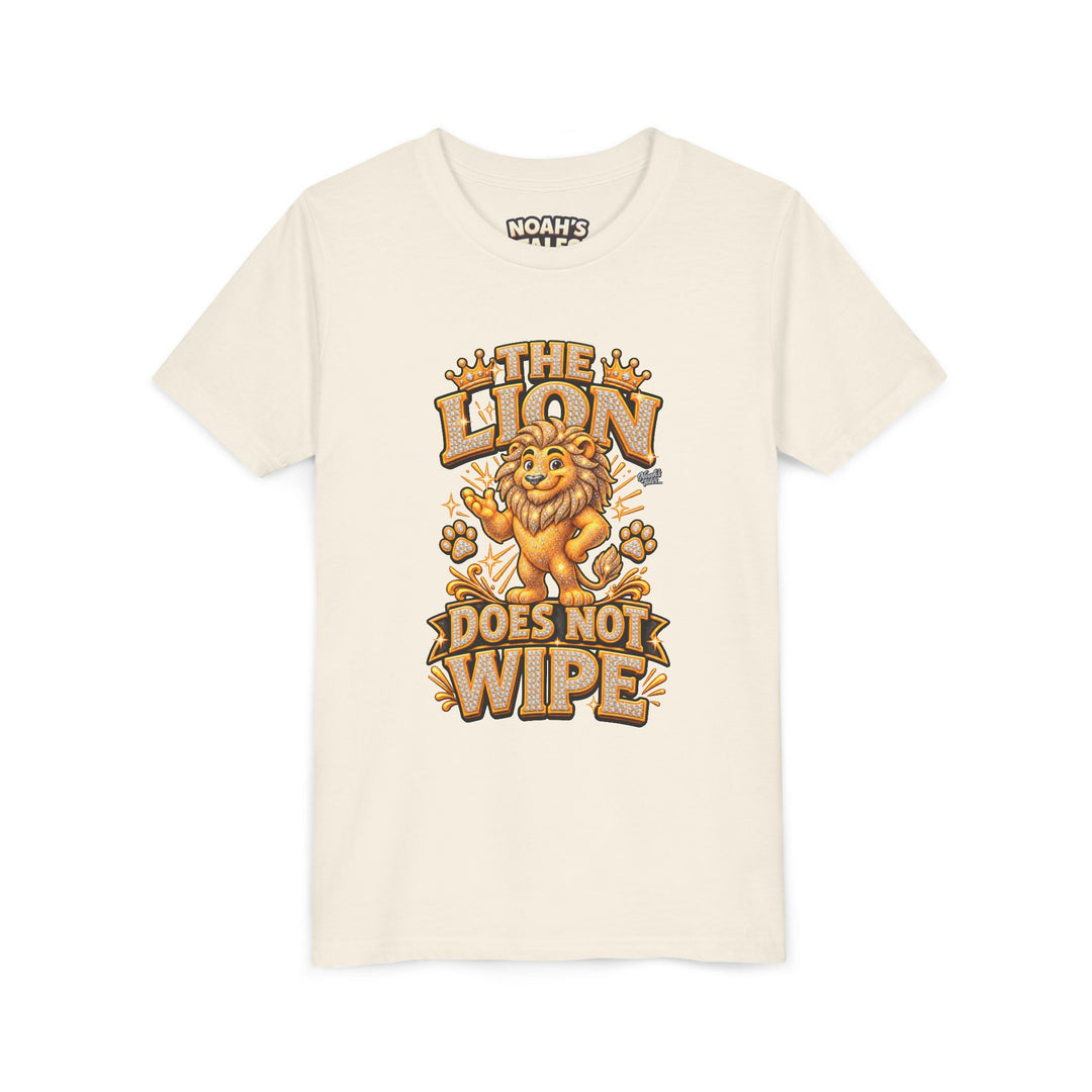 Noah’s Tales™ The Lion Does Not Wipe | Leo Girl's Bella T-Shirt