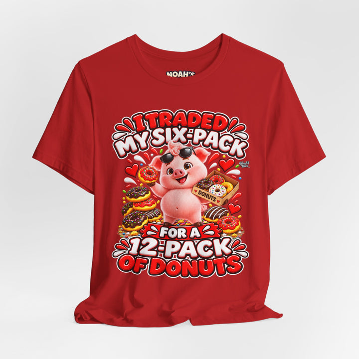 Noah’s Tales™ I Traded My Six-Pack For A 12-Pack Of Donuts | Pip Men's T-Shirt