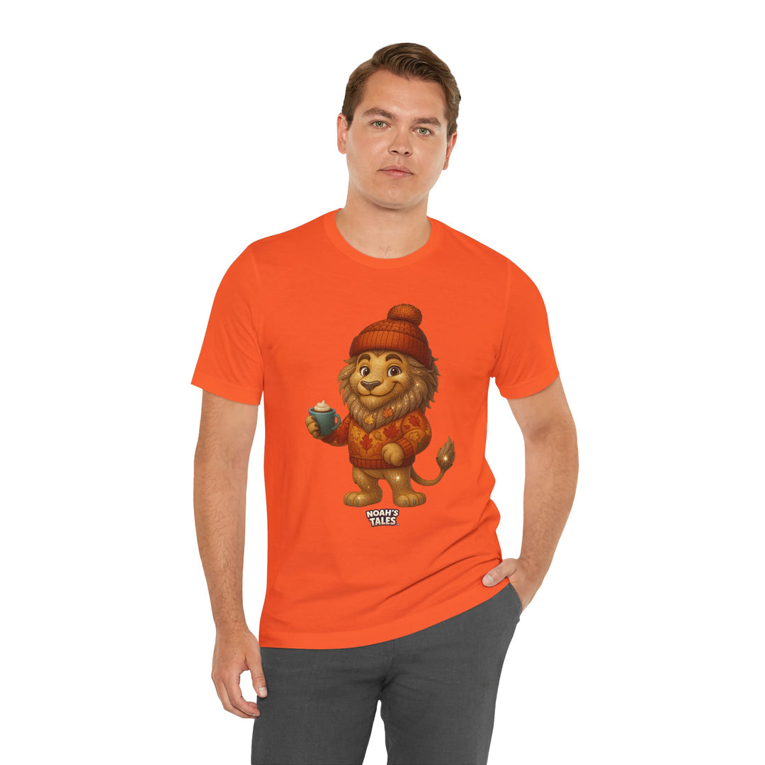 Noah’s Tales™ Thanksgiving Leo Men's Bella T-Shirt