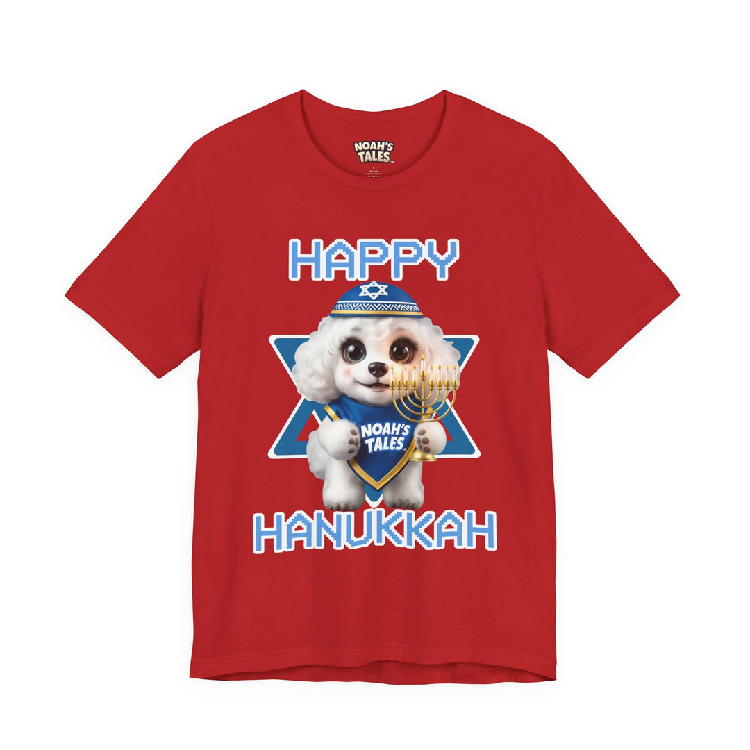 Noah’s Tales™ Happy Hanukkah Coco Girl's Bella T-Shirt