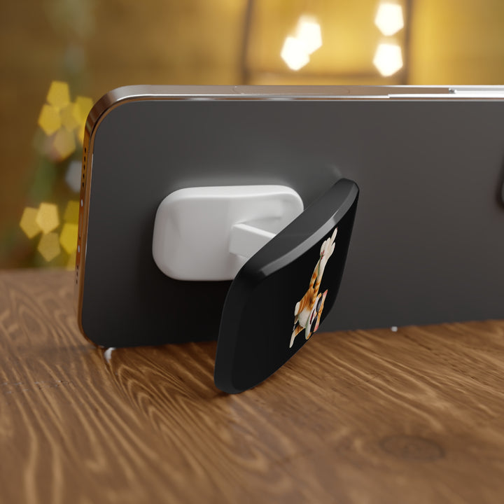 Noah’s Tales™ Tommy Phone Grip Cat Lover Accessory Phone Holder Cute Tech Gadget Fun Gift for Pet Owners