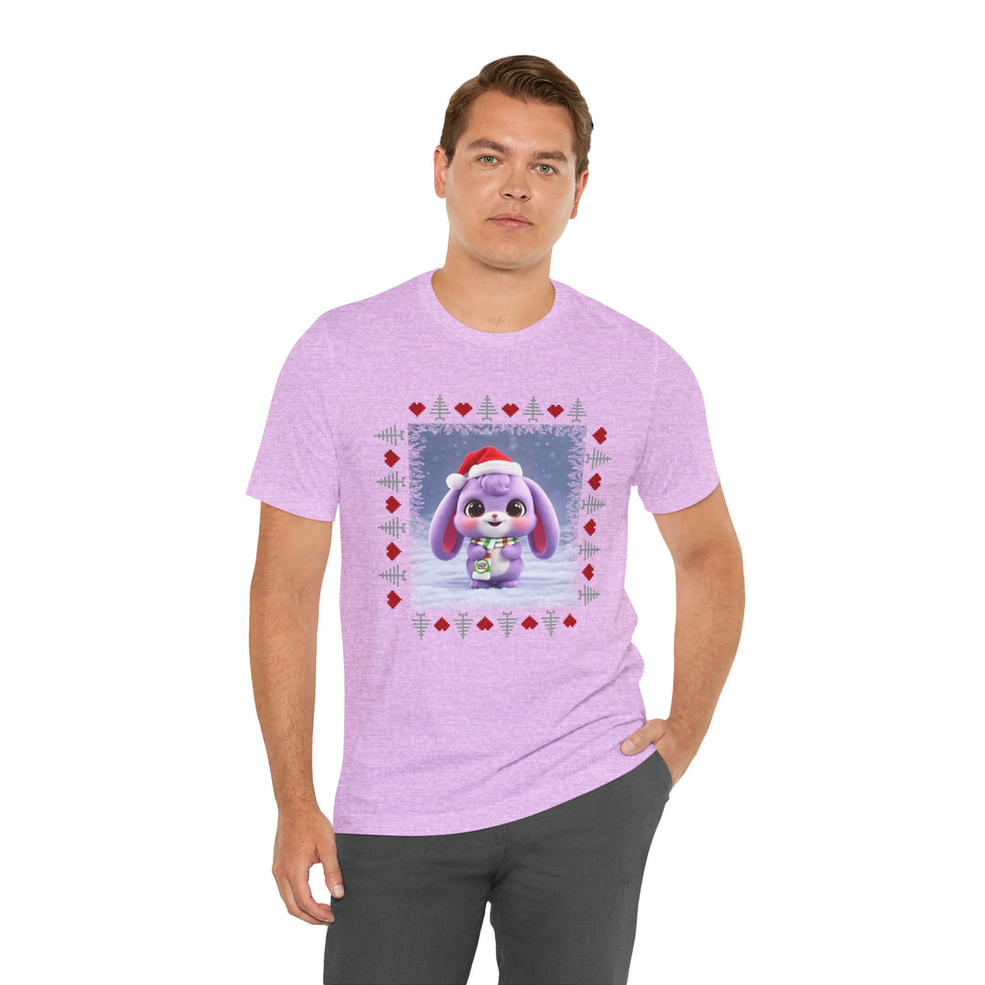 Noah’s Tales™ Lilac Christmas Men's T-Shirt