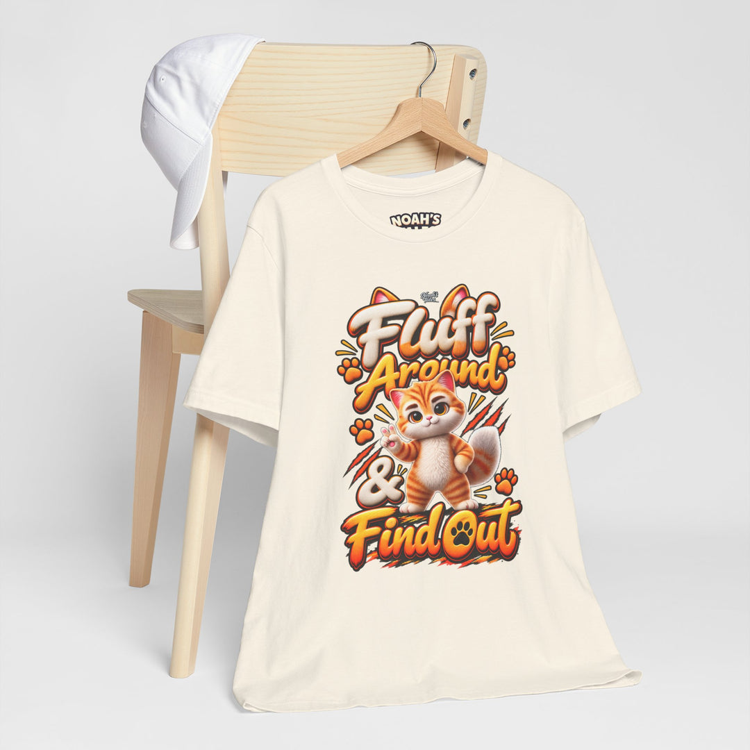 Noah’s Tales™ Fluff Around & Find Out | Tommy Women's Bella T-Shirt