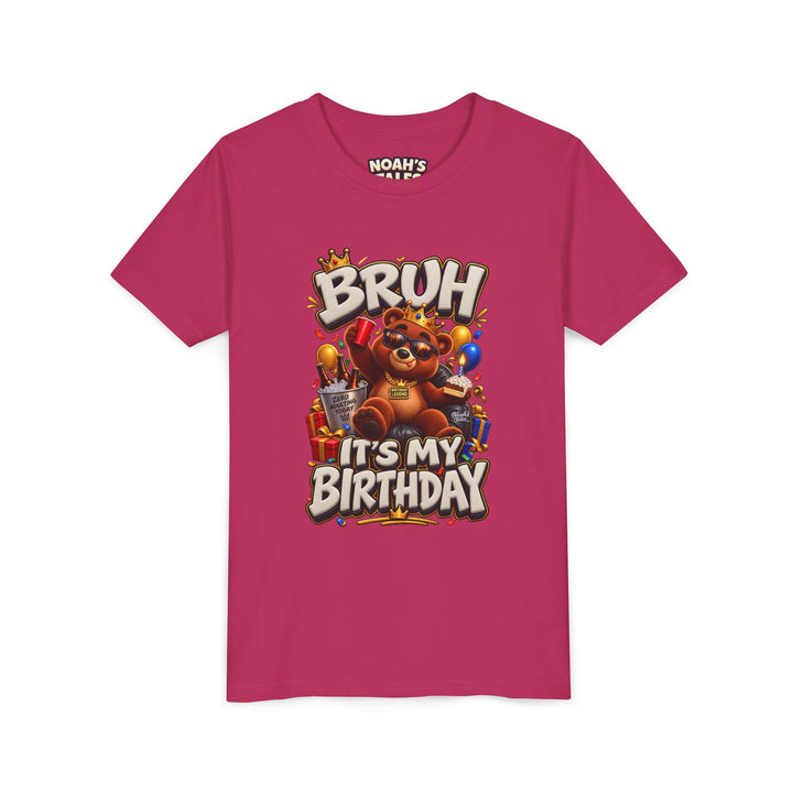 Noah’s Tales™ Bruh It’s My Birthday | Baxter Girl's Bella T-Shirt