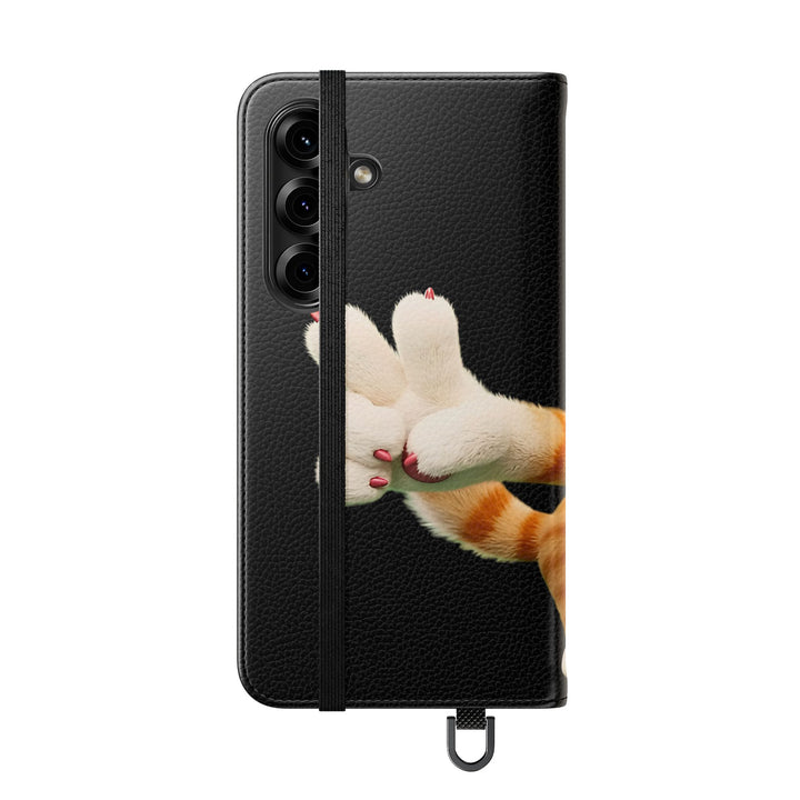 Noah’s Tales™ Tommy Flip Case Cartoon Phone Cover Pet Lover Gift Trendy Smartphone Wallet Animal Print Case