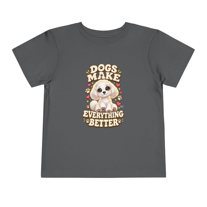 Noah’s Tales™ Dogs Make Everything Better | Coco Boy's T-Shirt