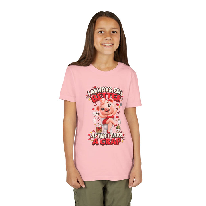 Noah’s Tales™ I Always Feel Better After I Take A Crap | Pip Girlfriend Girl's Bella T-Shirt