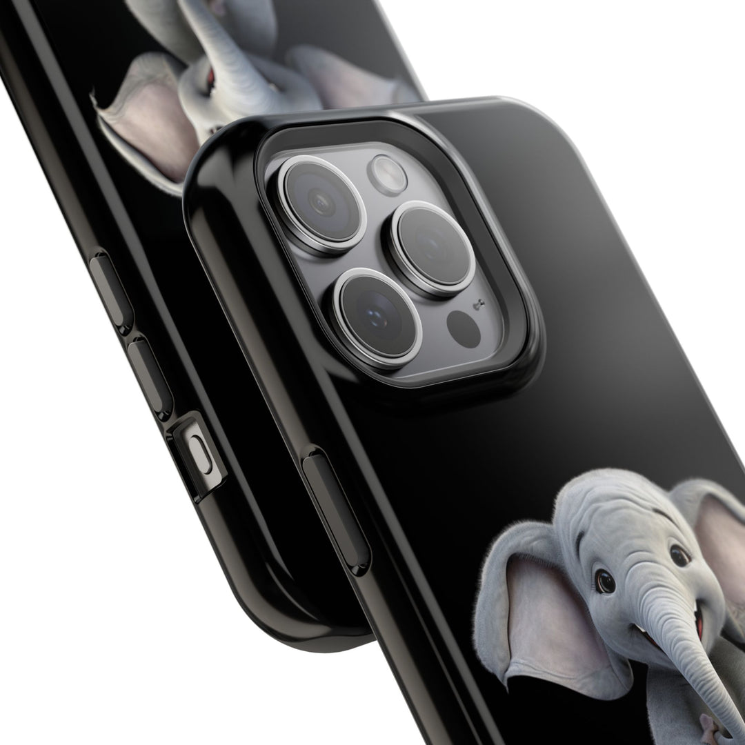 Noah’s Tales™ Noah Elephant Magnetic Tough Cases | Cute Elephant Phone Cover