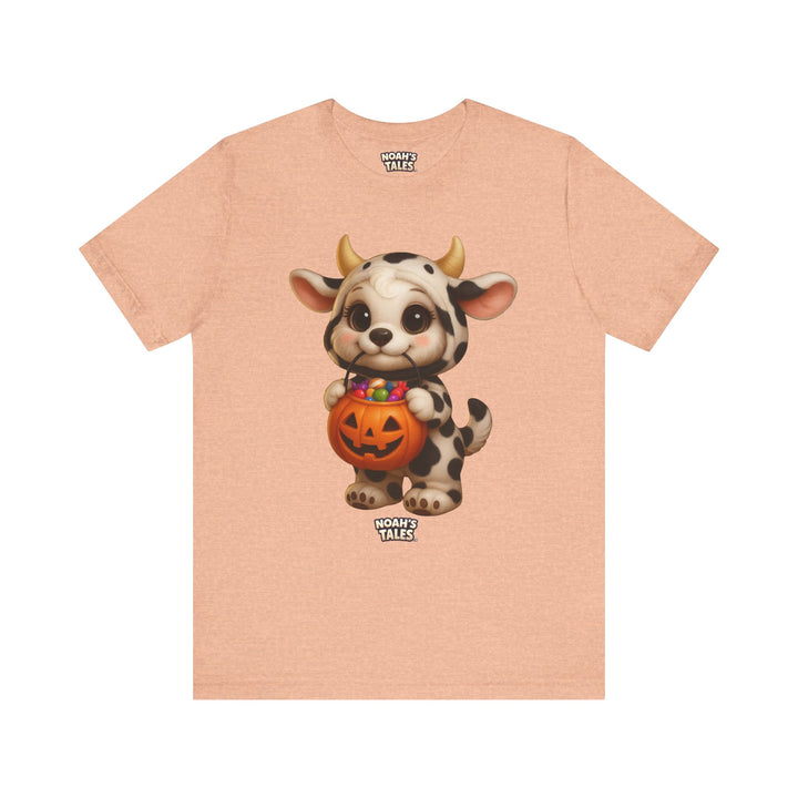 Noah’s Tales™ Cow Halloween Costume Coco Men's Bella T-Shirt