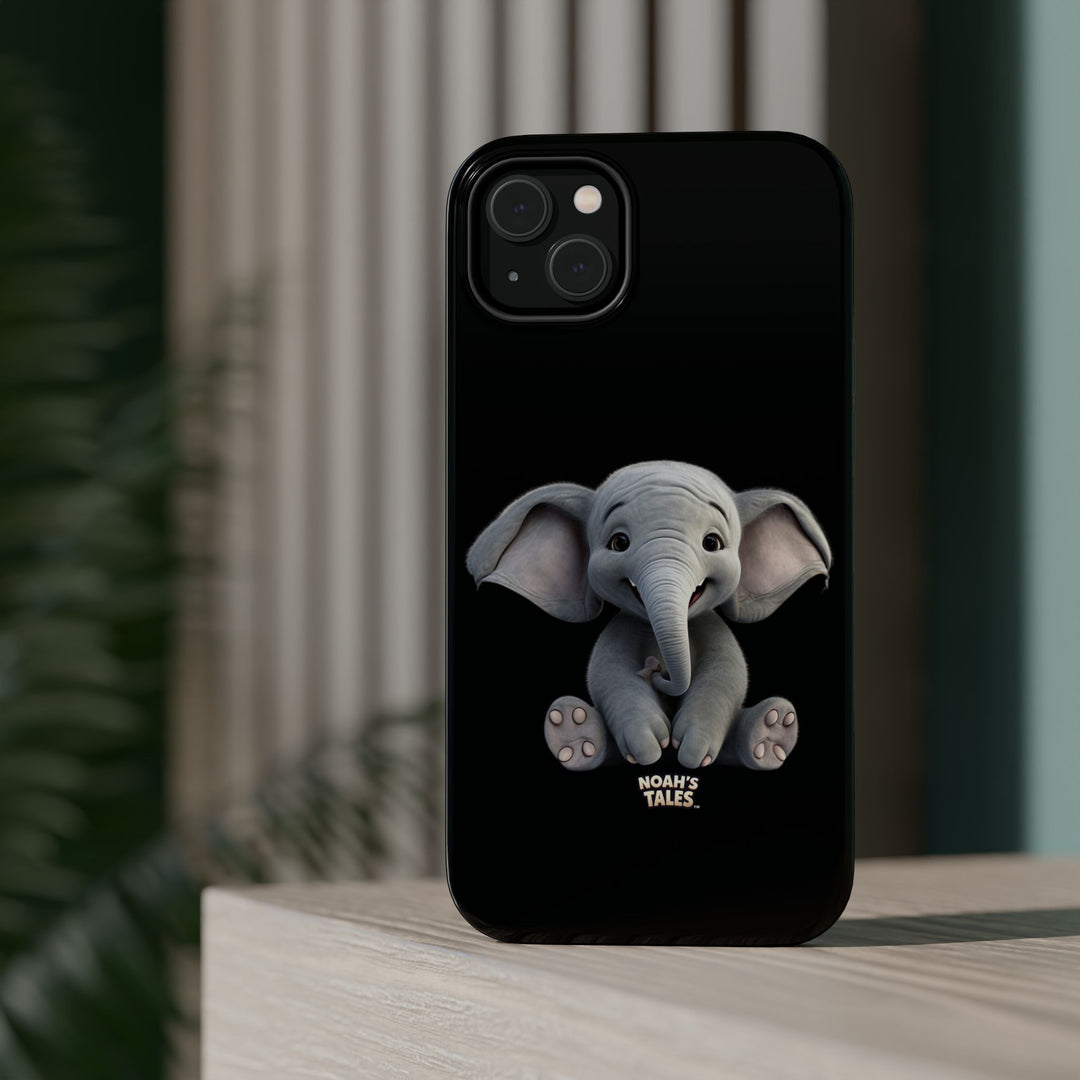 Noah’s Tales™ Noah Elephant Magnetic Tough Cases | Cute Elephant Phone Cover