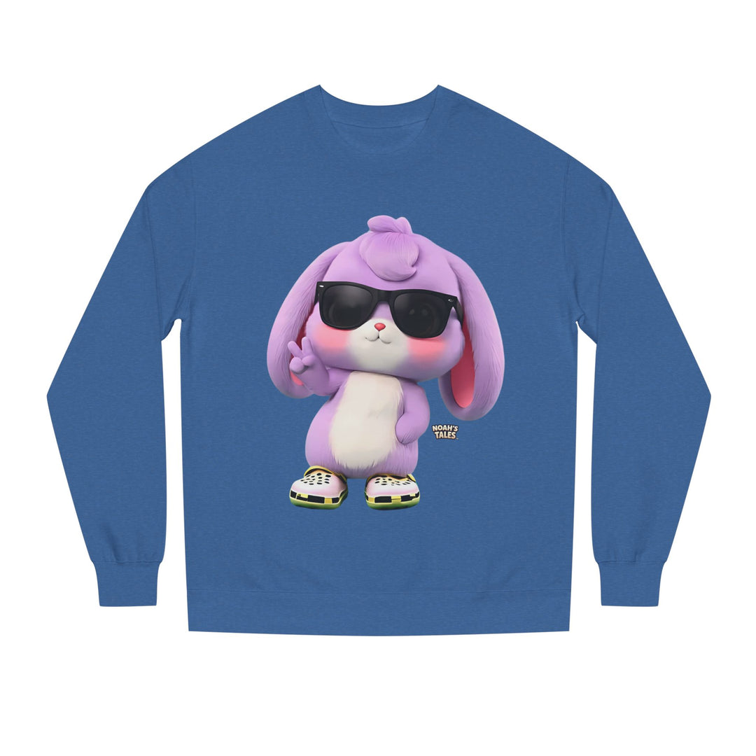 Noah’s Tales™ Cool Lilac Women's Crew Neck Sweatshir