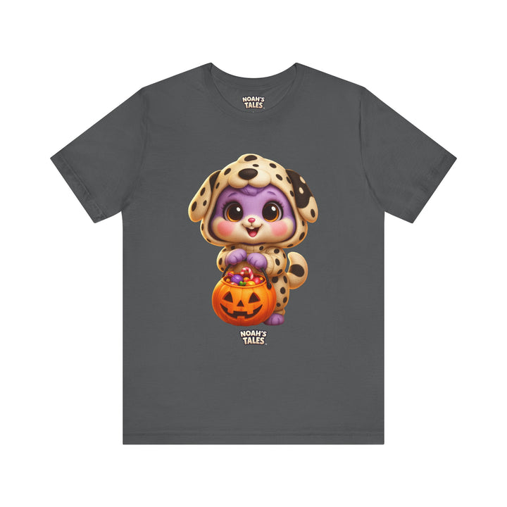 Noah’s Tales™ Halloween Lilac Men's Bella T-Shirt