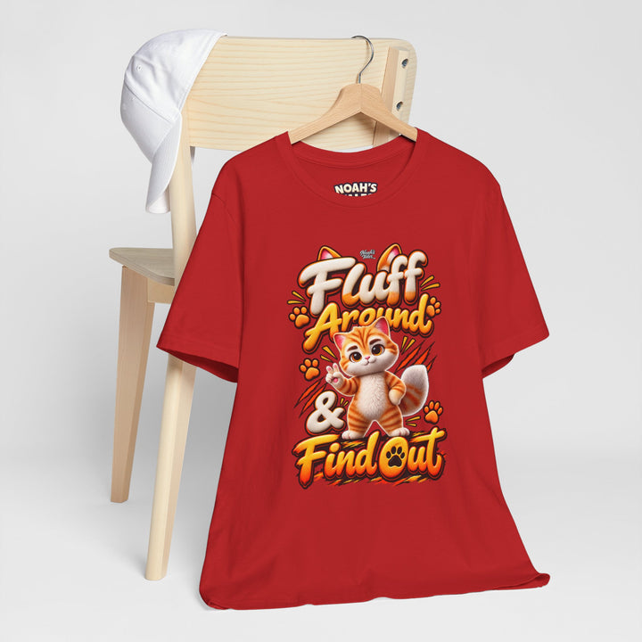 Noah’s Tales™ Fluff Around & Find Out | Tommy Women's Bella T-Shirt