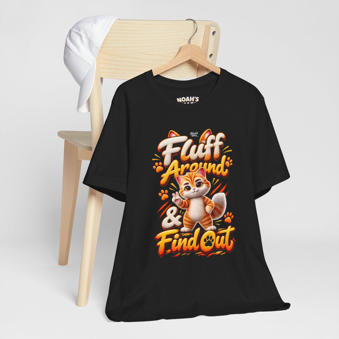 Noah’s Tales™ Fluff Around & Find Out | Tommy Women's Bella T-Shirt