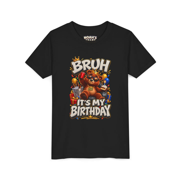 Noah’s Tales™ Bruh It’s My Birthday | Baxter Girl's Bella T-Shirt